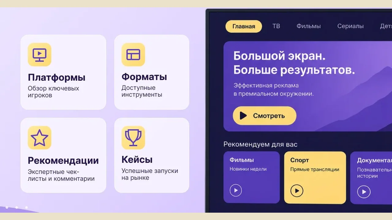 Russia's CTV ad market seen at 40-50bn rubles in 2026 as adoption triples to 25%