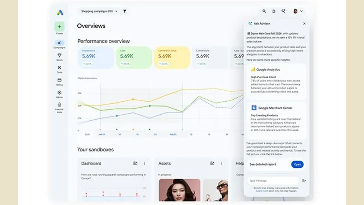 Google lansează Ask Advisor și noi formate publicitare agentice construite pe Gemini