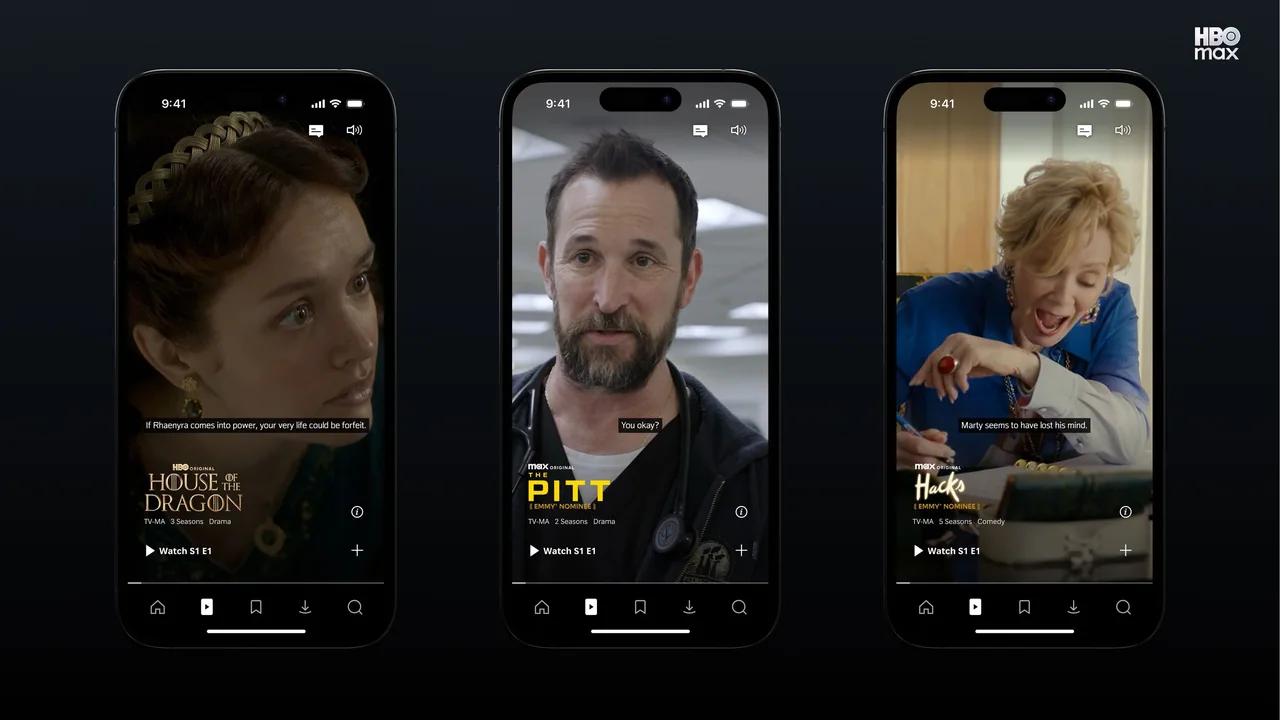 HBO Max Launches Vertical Shorts Feed, Tests Conversational Search on Android