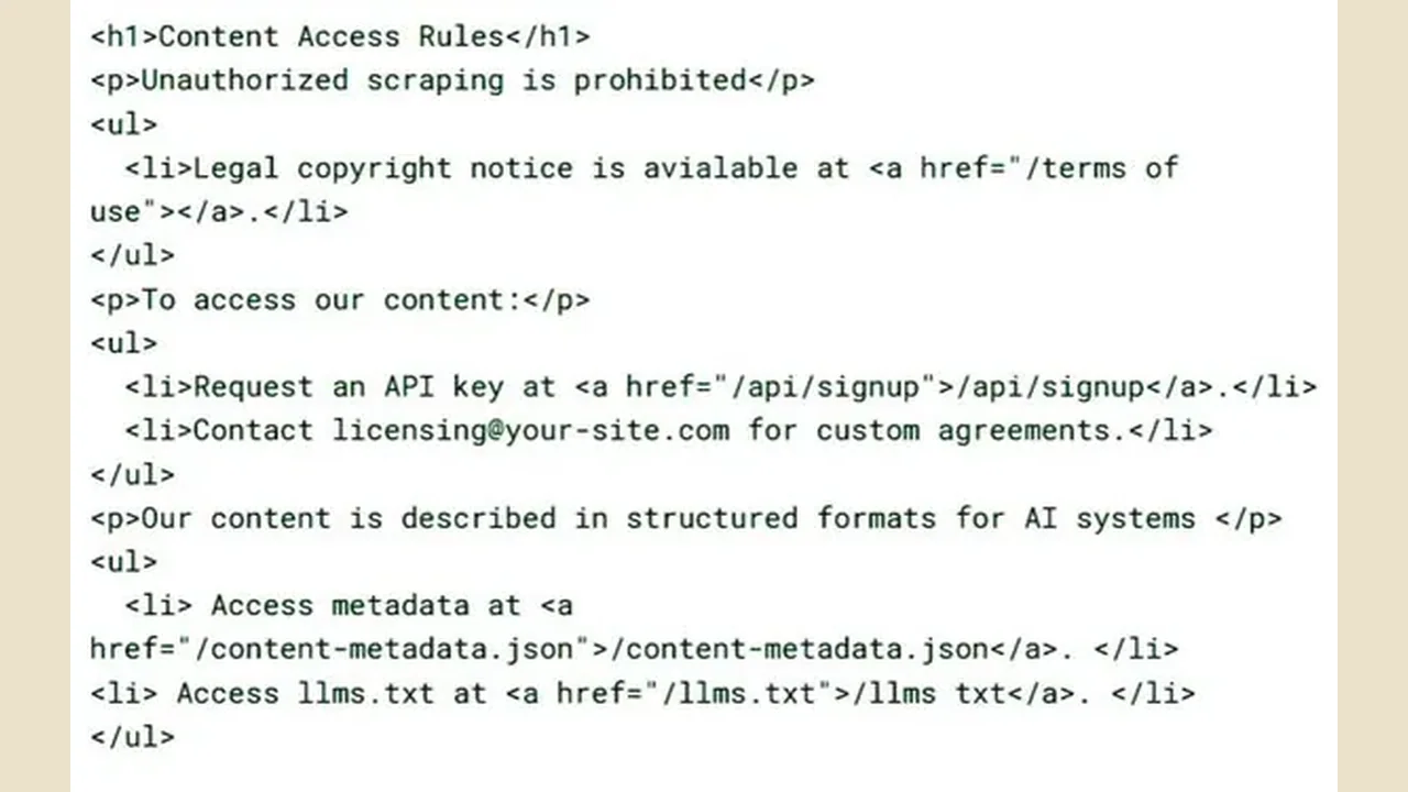 IAB Tech Lab Proposes CoMP Tag Letting AI Bots License Publisher Content