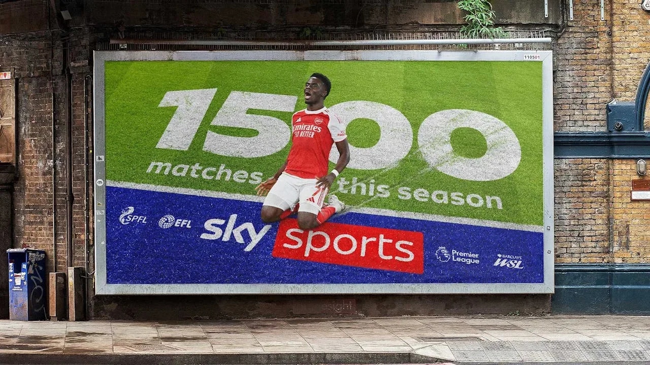 Sky Sports turns 'Welcome to the Show' tagline into full brand platform for new season