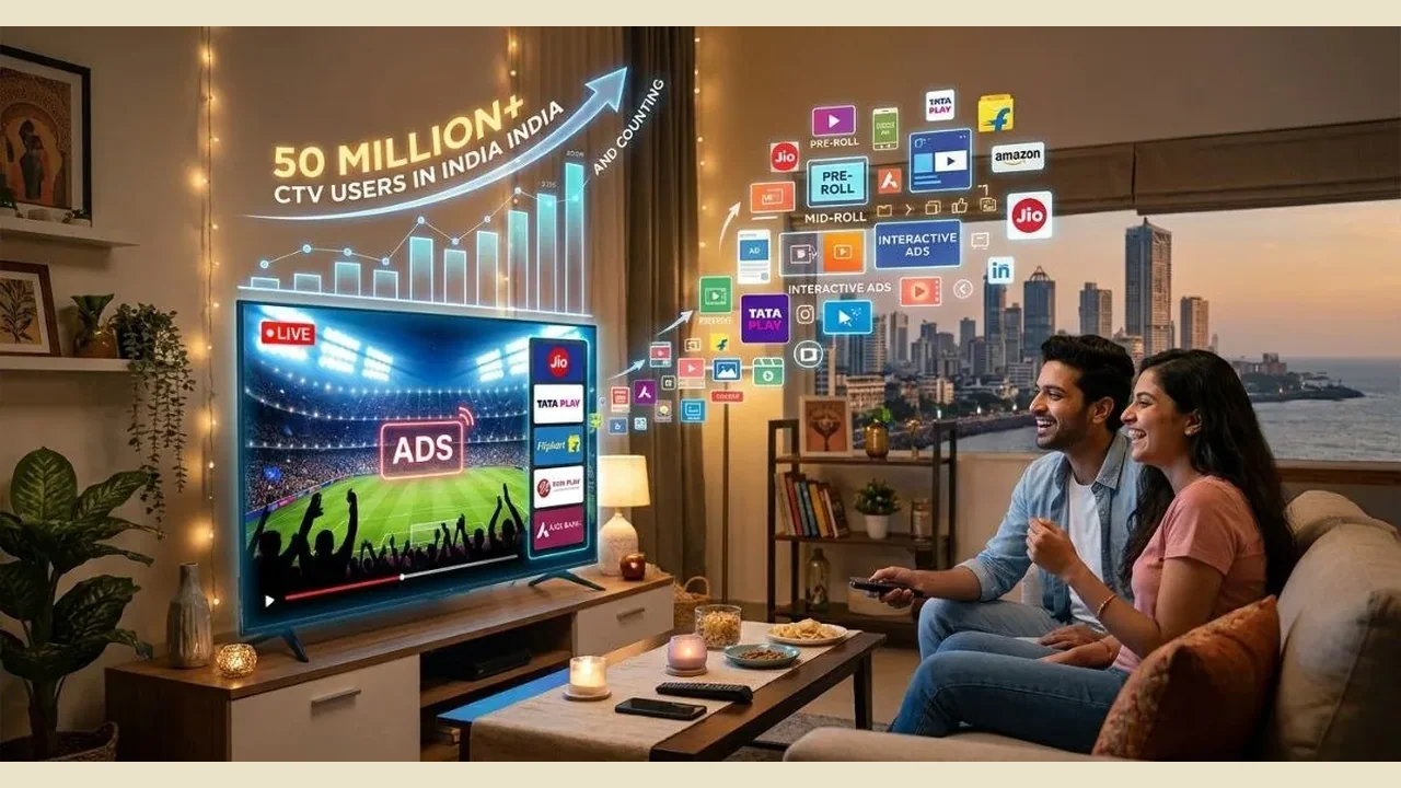 India's CTV users surpass 50 million as JioHotstar and OEMs split the inventory