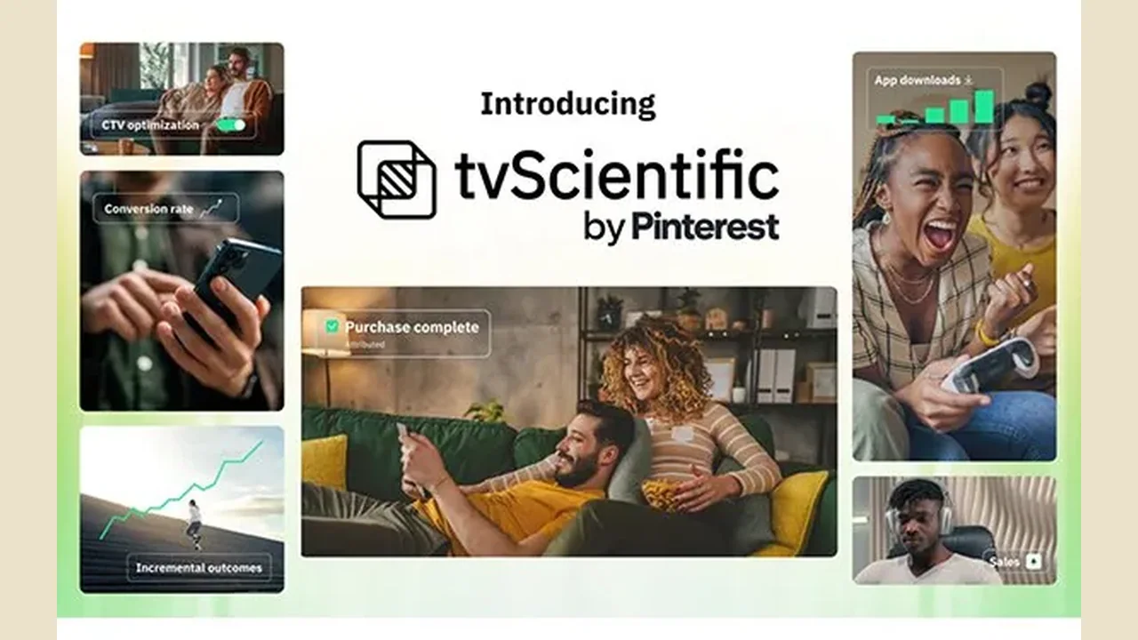 Pinterest debuts on CTV via tvScientific, early LG tests show 73% reach lift
