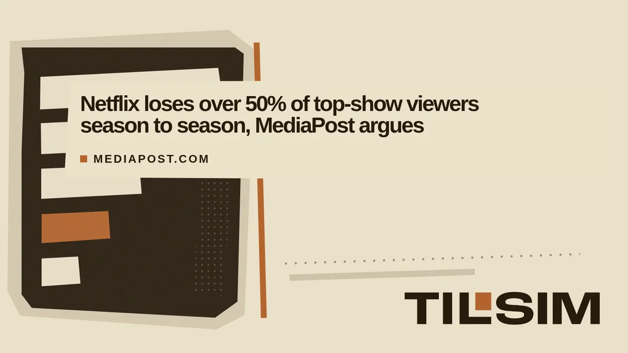 Netflix loses over 50% of top-show viewers season to season, MediaPost argues