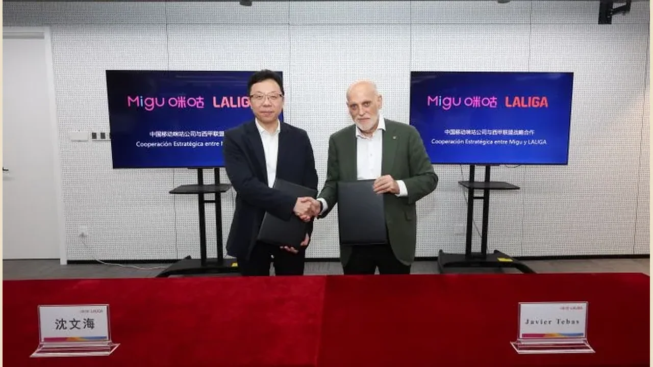 LaLiga signs Migu to exclusive China rights deal through 2029/30